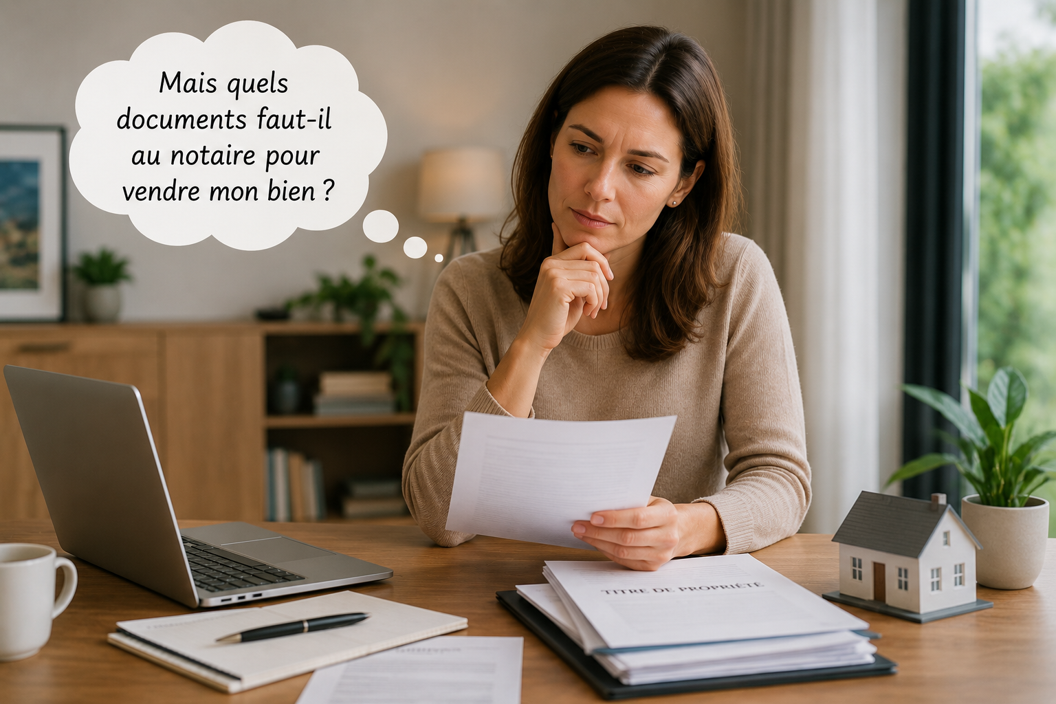 Documents à préparer pour une vente immobilière chez le notaire