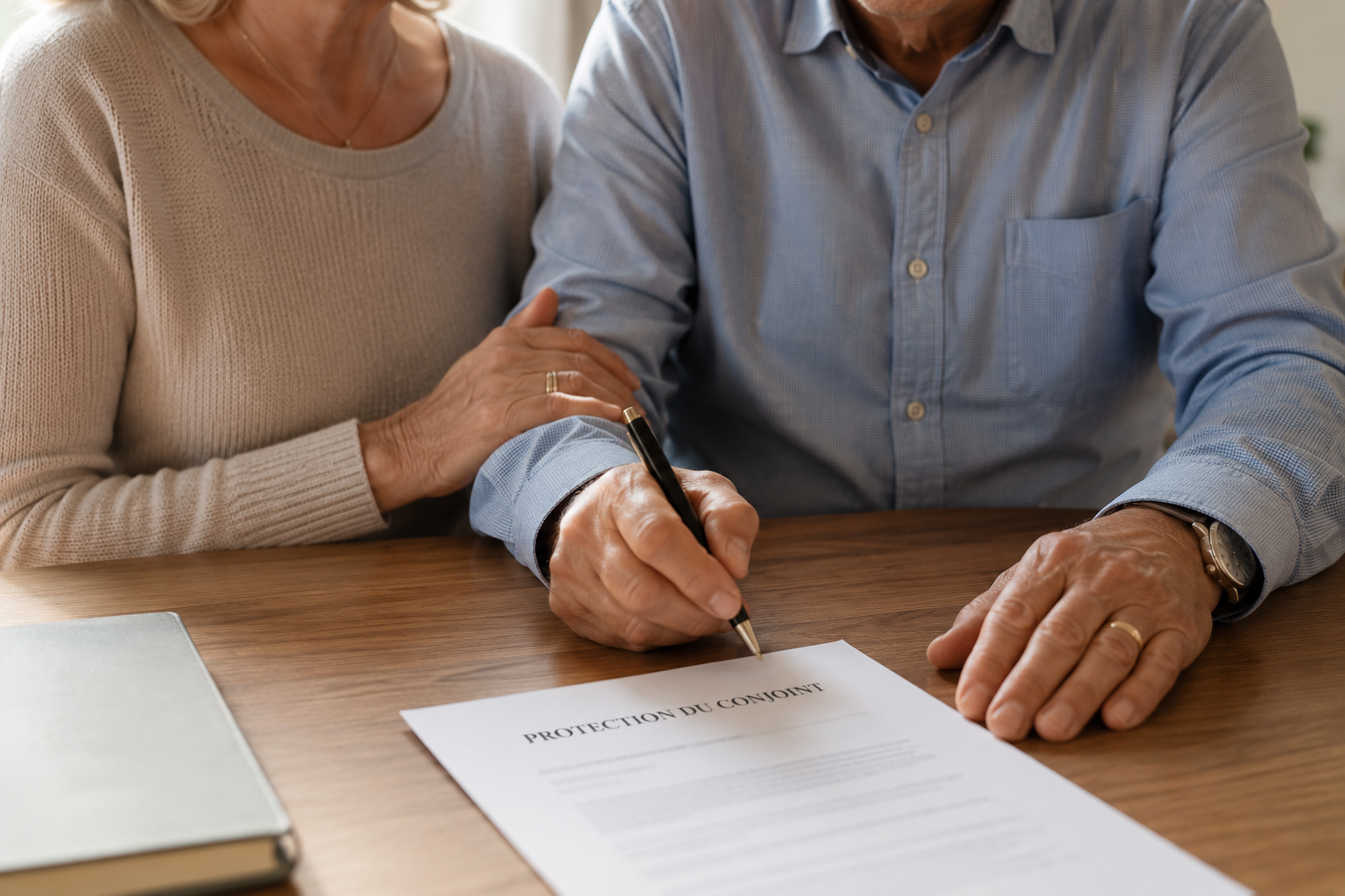 Couple senior et protection patrimoniale