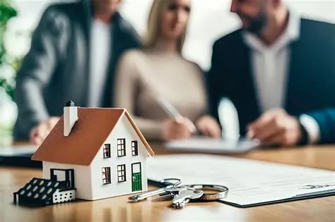 Maison, clés et contrat immobilier